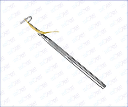 Regular Single End Amalgam Carrier 2mm stainless steel dental filling instrument manufactured by Zendent Supplies Sialkot Pakistan