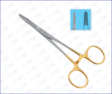 Olsen Hegar needle holder TC tungsten carbide stainless steel surgical instrument for precise suturing and secure needle grip