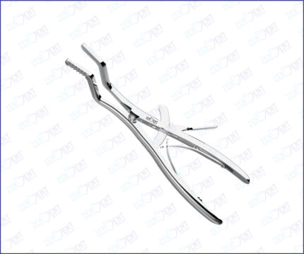 Stainless steel roser koenig mouth gag retractor for safe jaw opening in dental surgeries